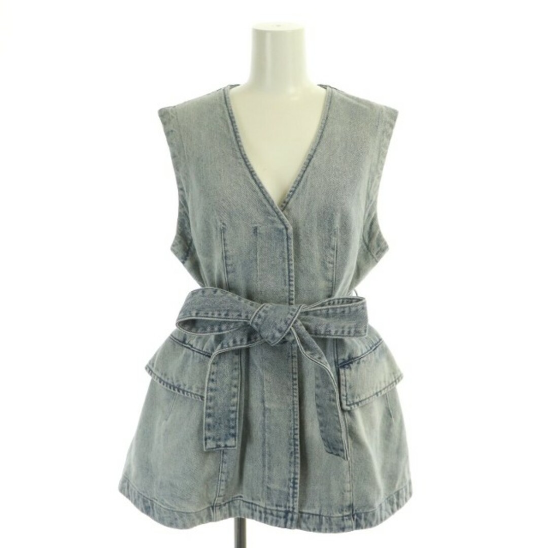 クラネ PANNIER LINE DENIM BUSTIER デニムベスト