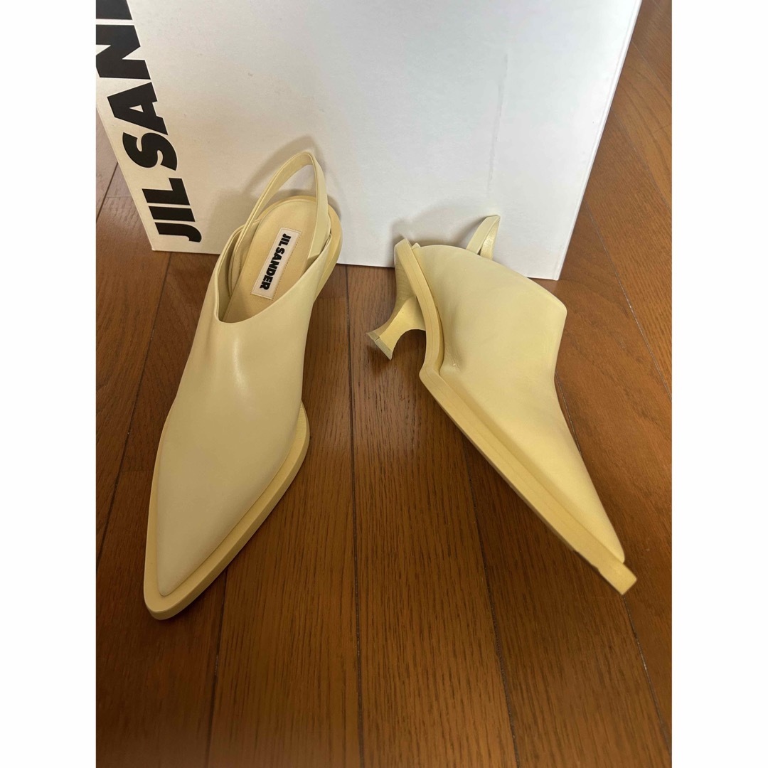 【お値下げ】JIL SANDER ジルサンダー　スリングバック パンプス