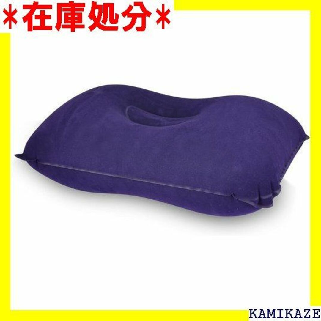 ☆送料無料 HOTAKA エアー枕 キャンプ枕 超軽量 コ BLUE 1625 スポーツ/アウトドアのスポーツ/アウトドア その他(その他)の商品写真