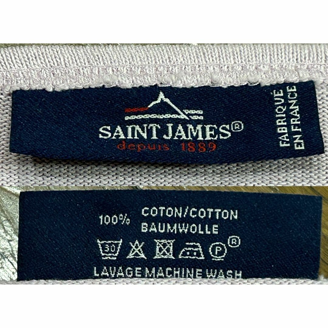 ＊SAINT JAMES ウエッソン バスクシャツ フランス製 6/L 5