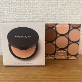 ベアミネラル(bareMinerals)のベアミネラル　ベアプロ　16HR パウダー　ファンデーション　サンプル(ファンデーション)