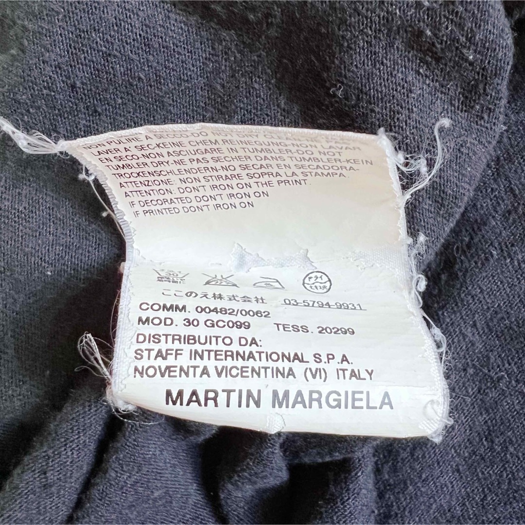 Maison Martin Margiela(マルタンマルジェラ)の名作★Maison Margielaメゾンマルジェラ エイズTシャツ サイズL  メンズのトップス(Tシャツ/カットソー(半袖/袖なし))の商品写真