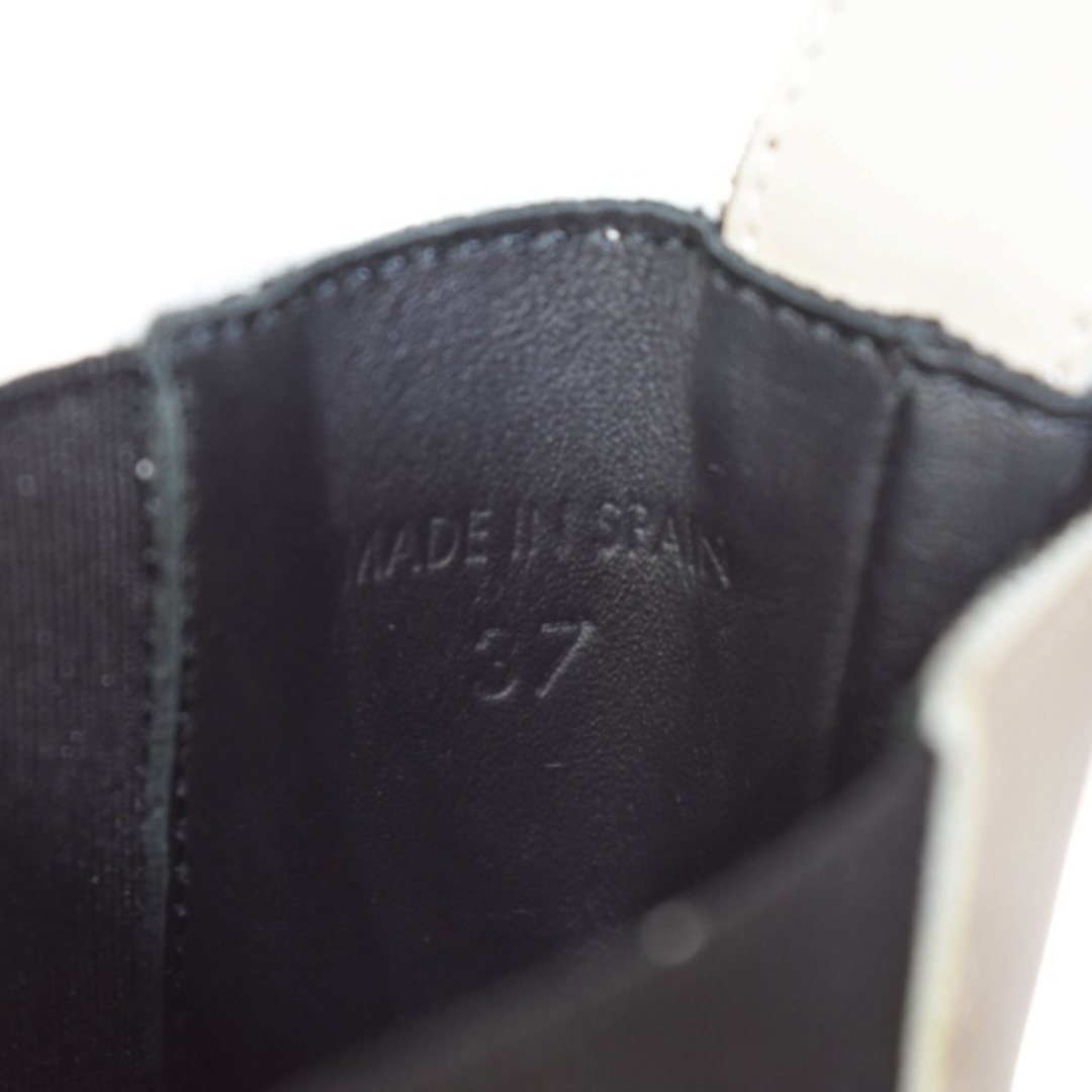 Jil Sander(ジルサンダー)のジルサンダー サイドゴア チェルシーブーツ ショートブーツ 厚底 レザー 37 レディースの靴/シューズ(ブーツ)の商品写真