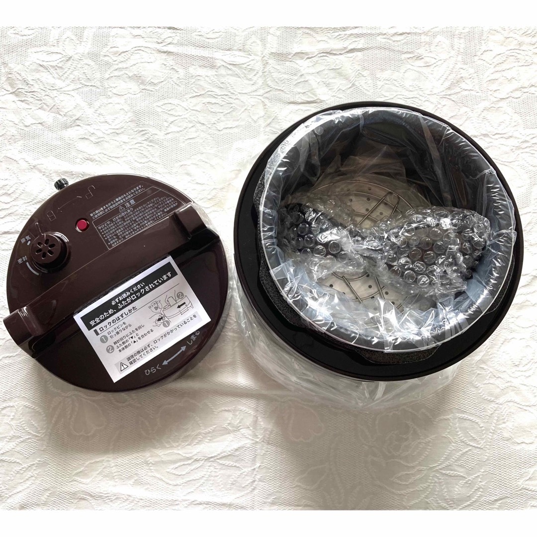 マイコン電気圧力鍋クックマイスター SPC-111（BR） スマホ/家電/カメラの調理家電(調理機器)の商品写真