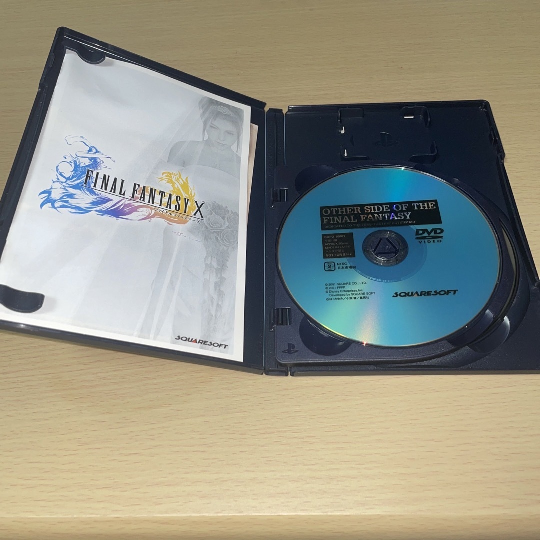 SQUARE ENIX(スクウェアエニックス)のファイナルファンタジー10 PS2 エンタメ/ホビーのゲームソフト/ゲーム機本体(家庭用ゲームソフト)の商品写真