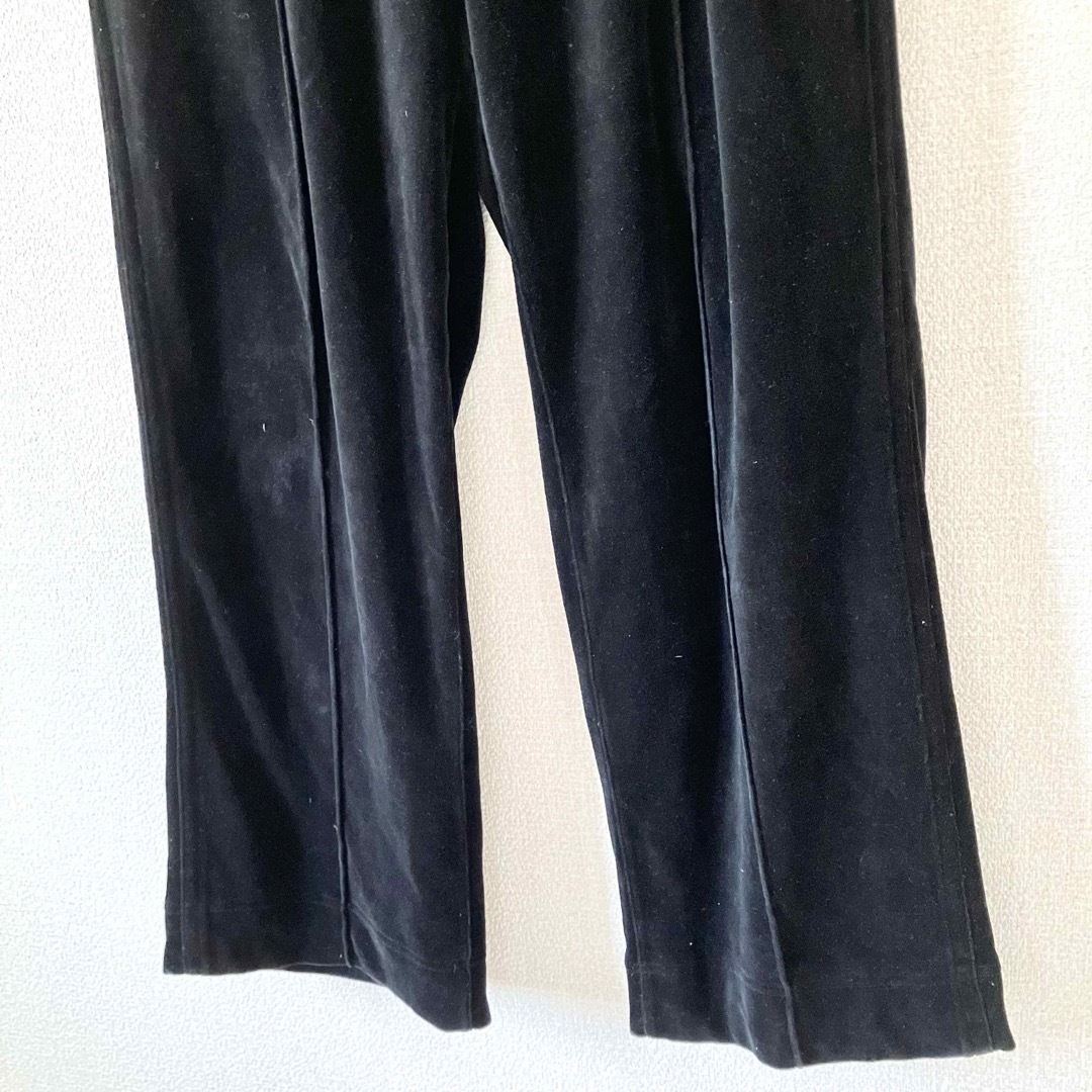 THE SHINZONE VELOUR TRUCKBOY PANTS ブラック-eastgate.mk