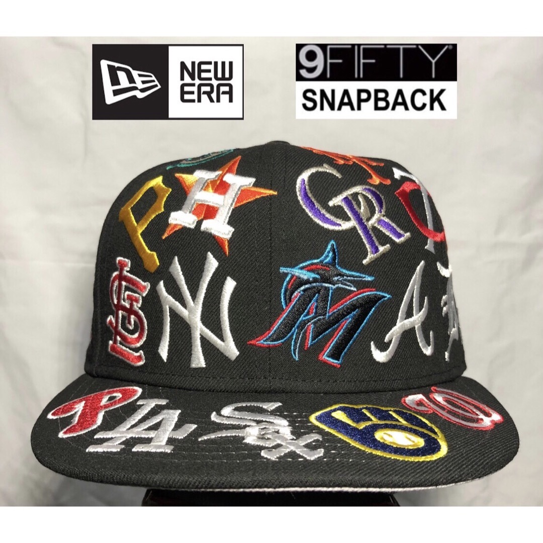 NEW ERA 9FIFTY Team Logo all over MLB