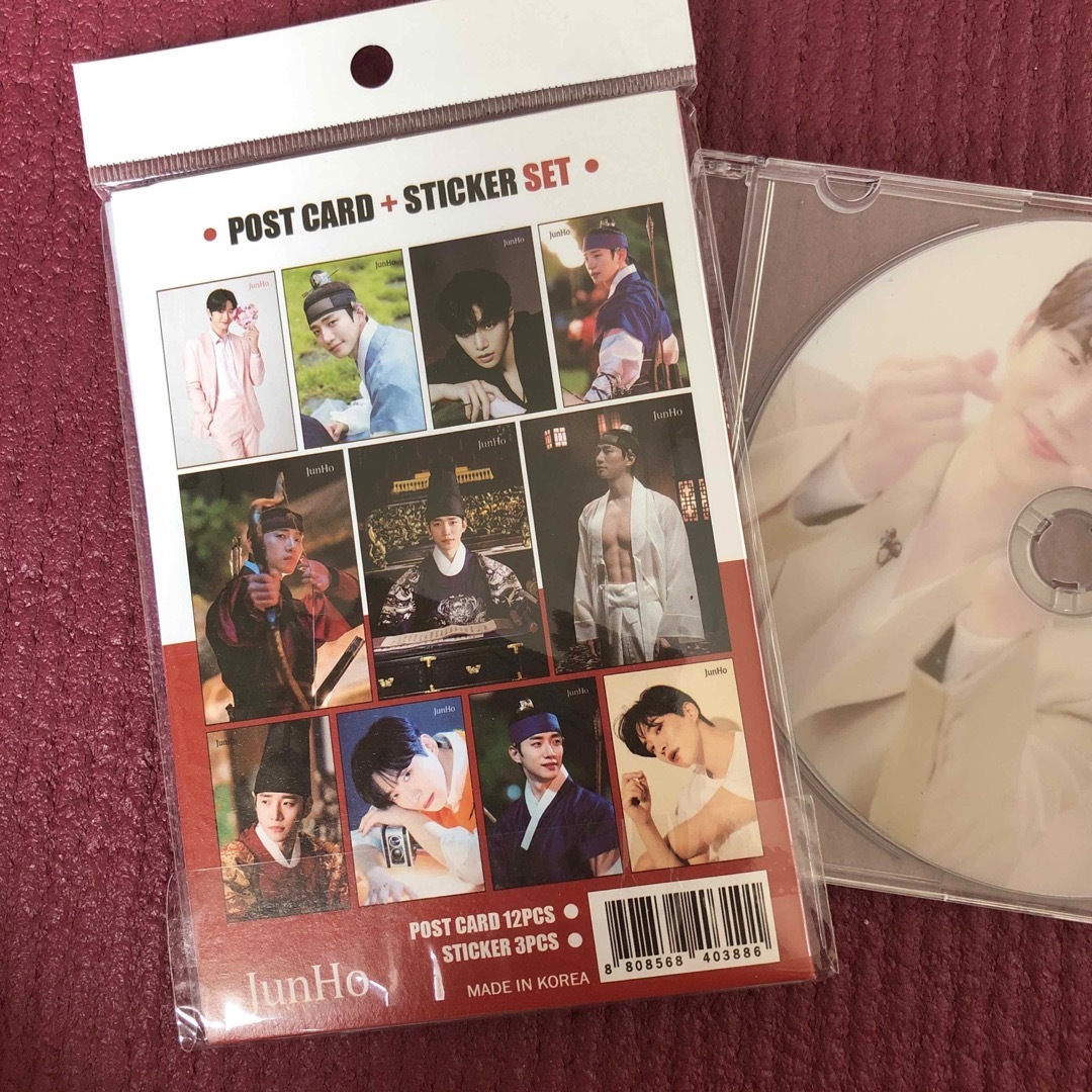 2PM  ジュノ　junho DVD＋ポストカードセット エンタメ/ホビーのタレントグッズ(アイドルグッズ)の商品写真