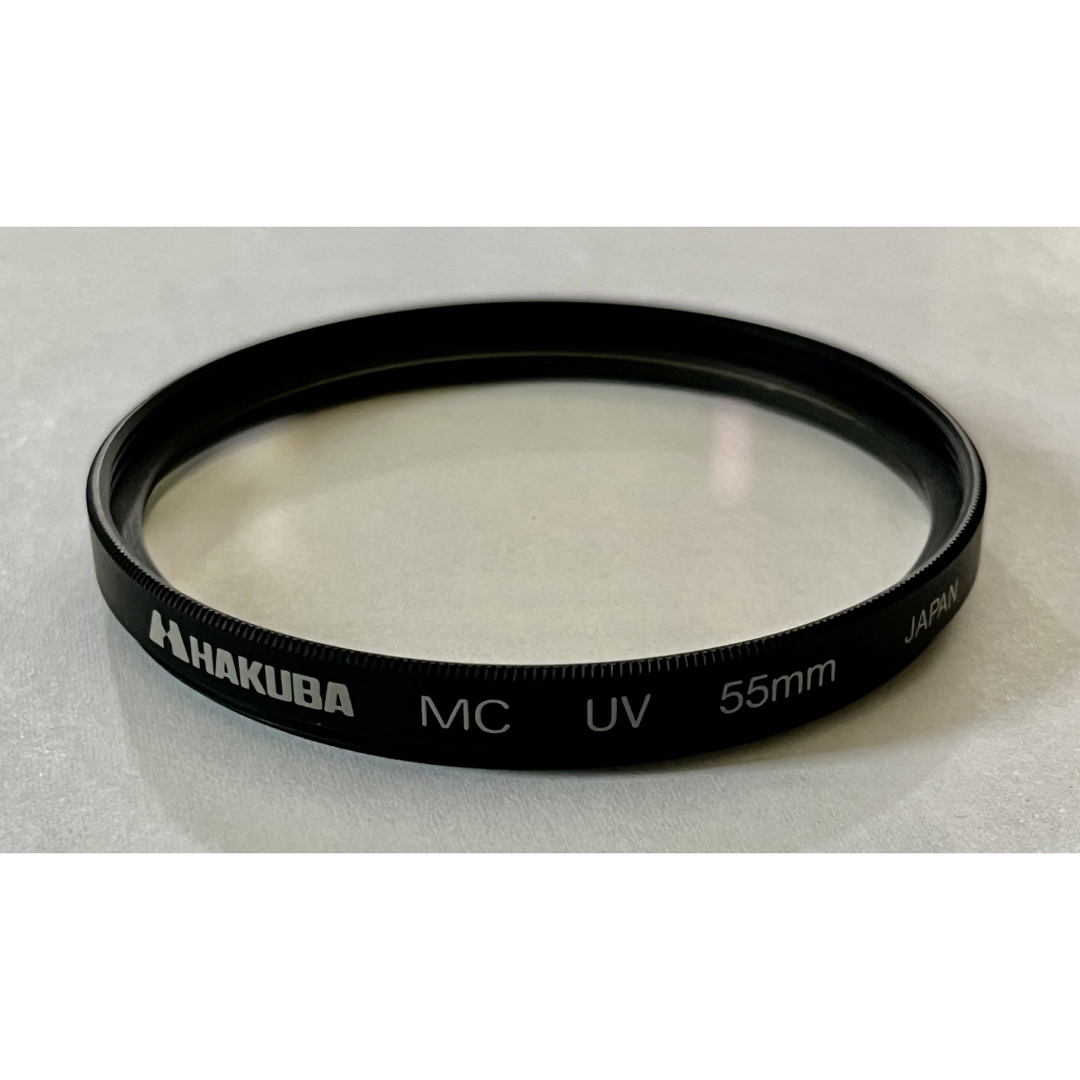 HAKUBA(ハクバ)のHAKUBAハクバ MC UV レンズフィルター 55mm スマホ/家電/カメラのカメラ(フィルター)の商品写真