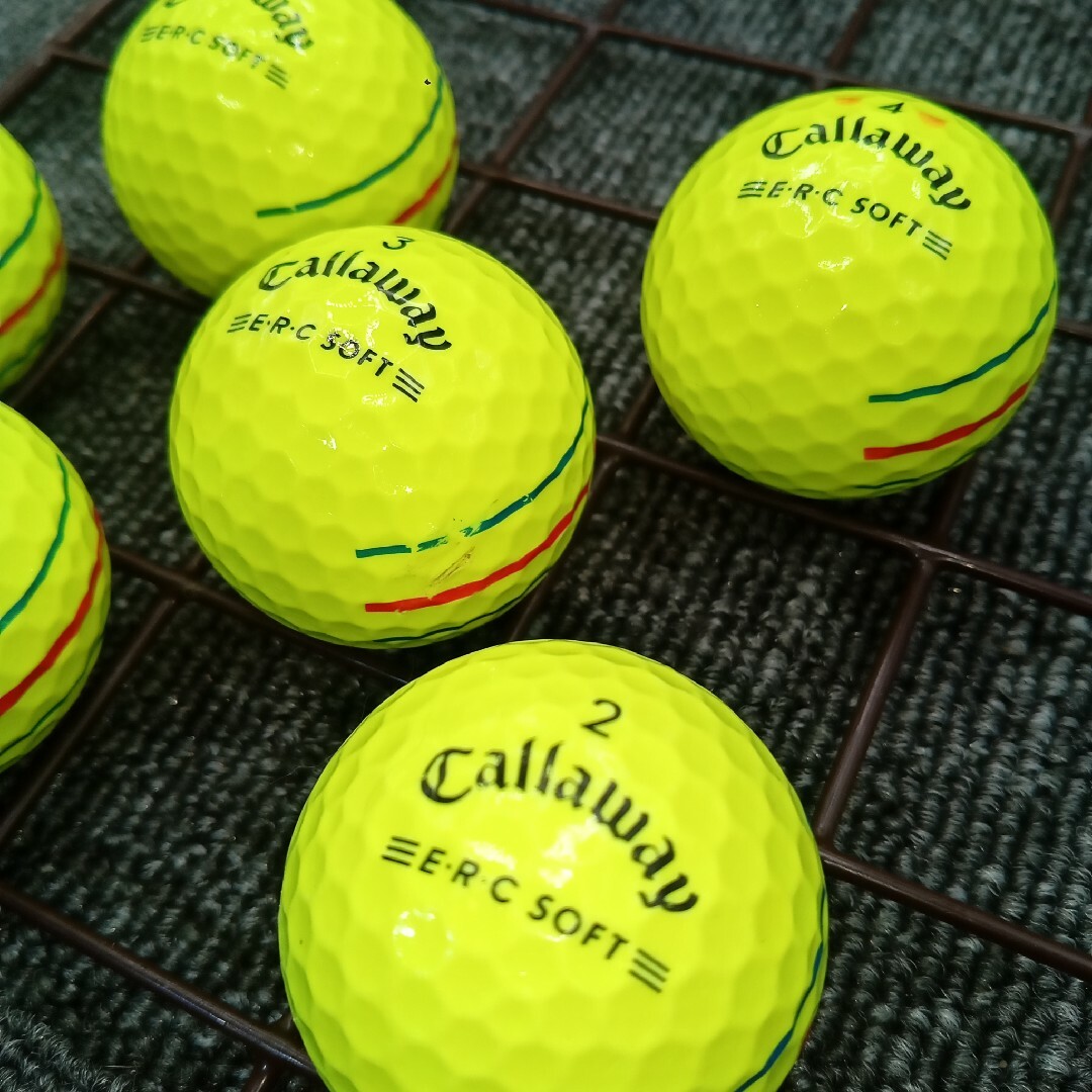 Callaway(キャロウェイ)のキャロウェイE.R.C SOFTロストボール6球 スポーツ/アウトドアのゴルフ(その他)の商品写真