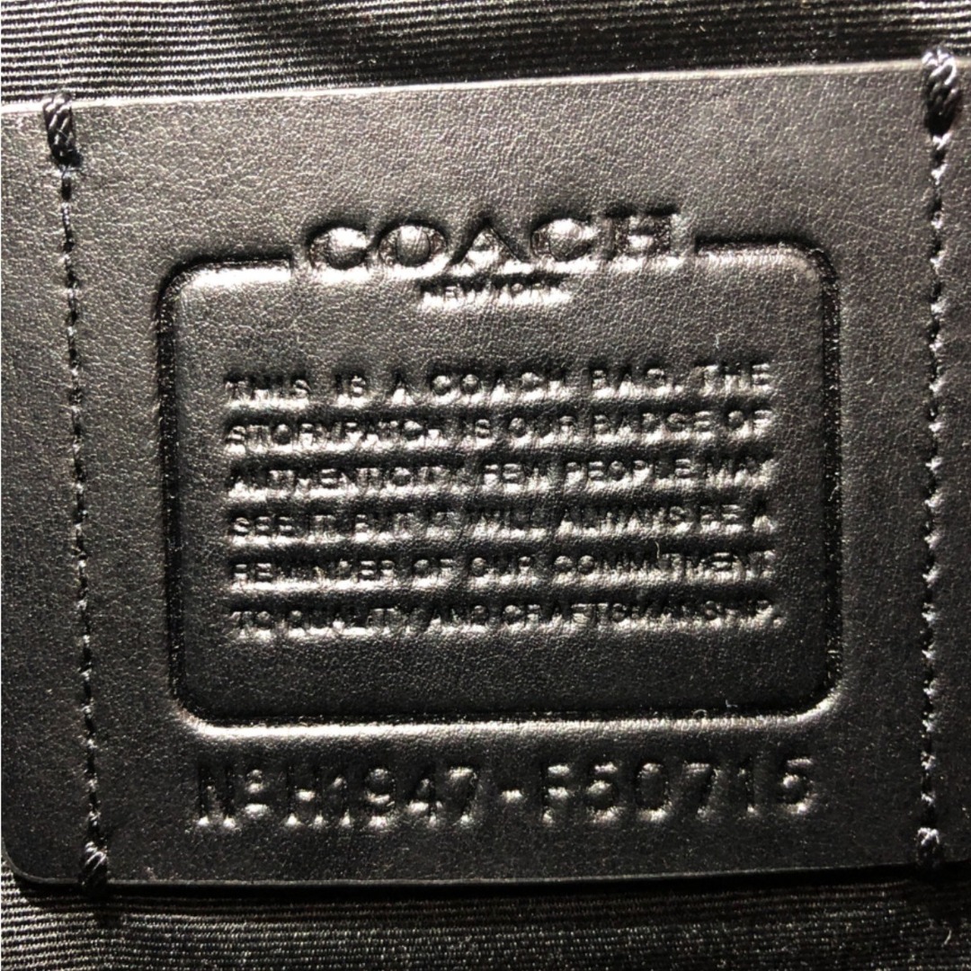 ▼▼COACH コーチ ショルダーバッグ シグネチャー F50715 ブラック