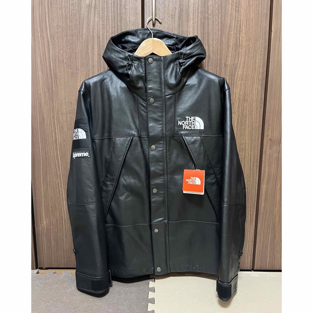 Supreme North Face レザー　マウンテンパーカー