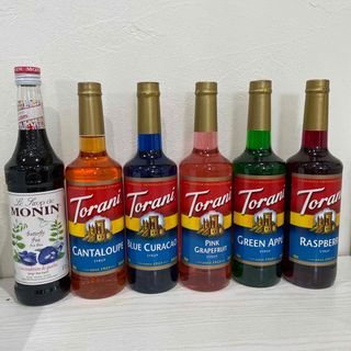 トラーニ モナン フレーバーシロップ６本セット Torani MONIN(その他)