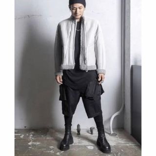 JULIUS - ユリウス julius ブラック ムートンレザージャケット セール