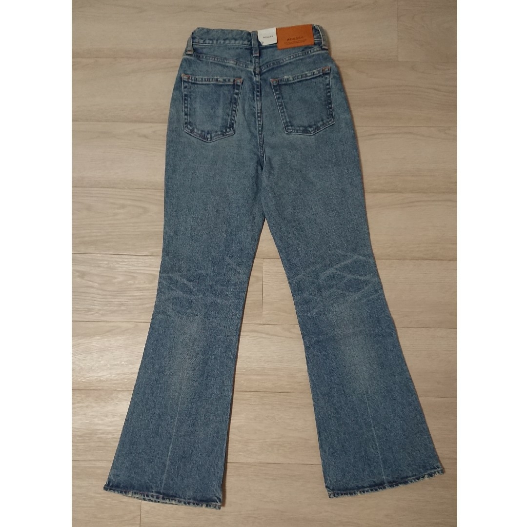 新品 ダグ付 MOUSSY マウジー MVS FLARE フレア デニム 25 www