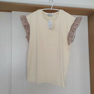 アフタヌーンティー(AfternoonTea)の新品未使用　Afternoon Tea　半袖　トップス　Tシャツ　黄色　花(Tシャツ(半袖/袖なし))