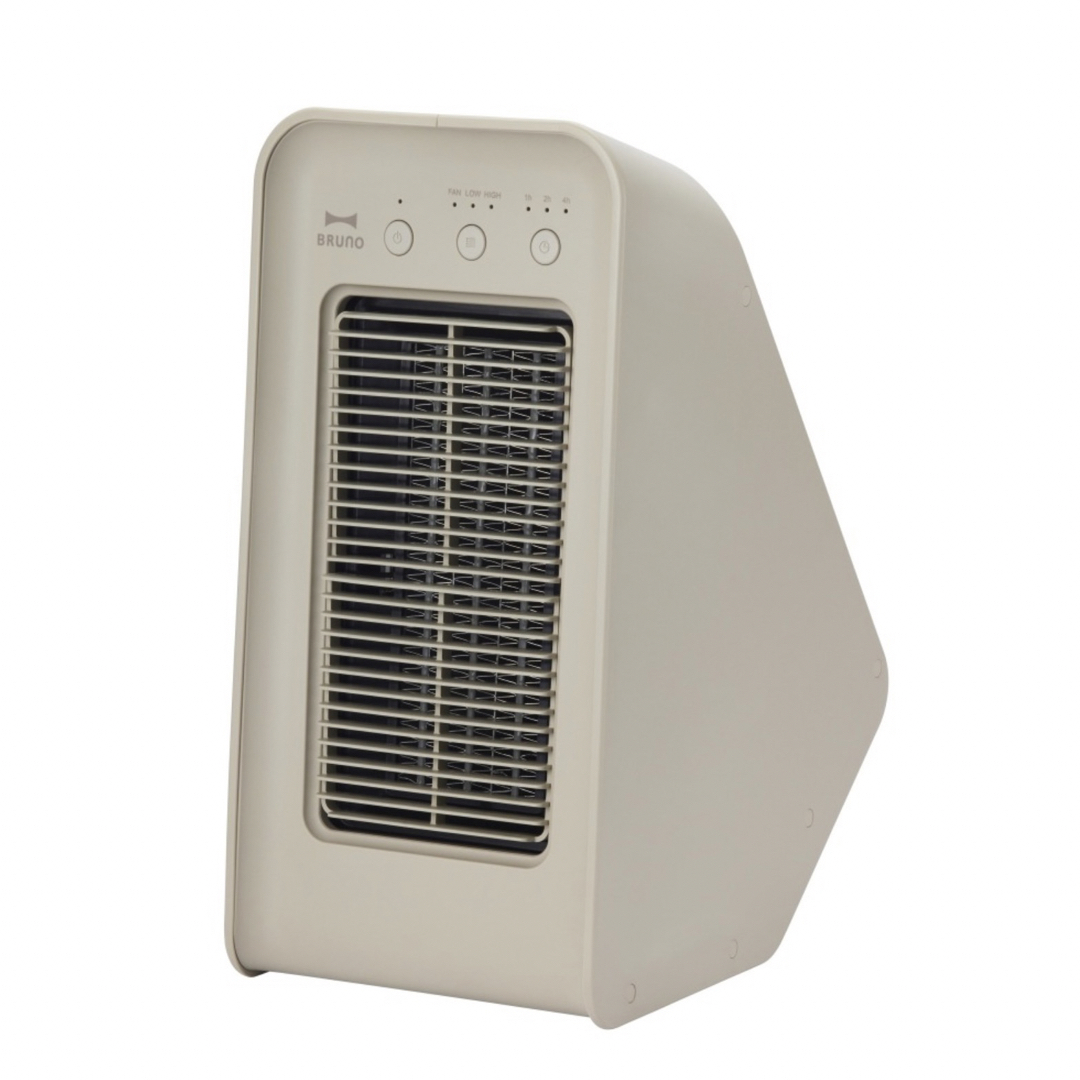 BRUNO 2アングル セラミックファンヒーター冷暖房/空調
