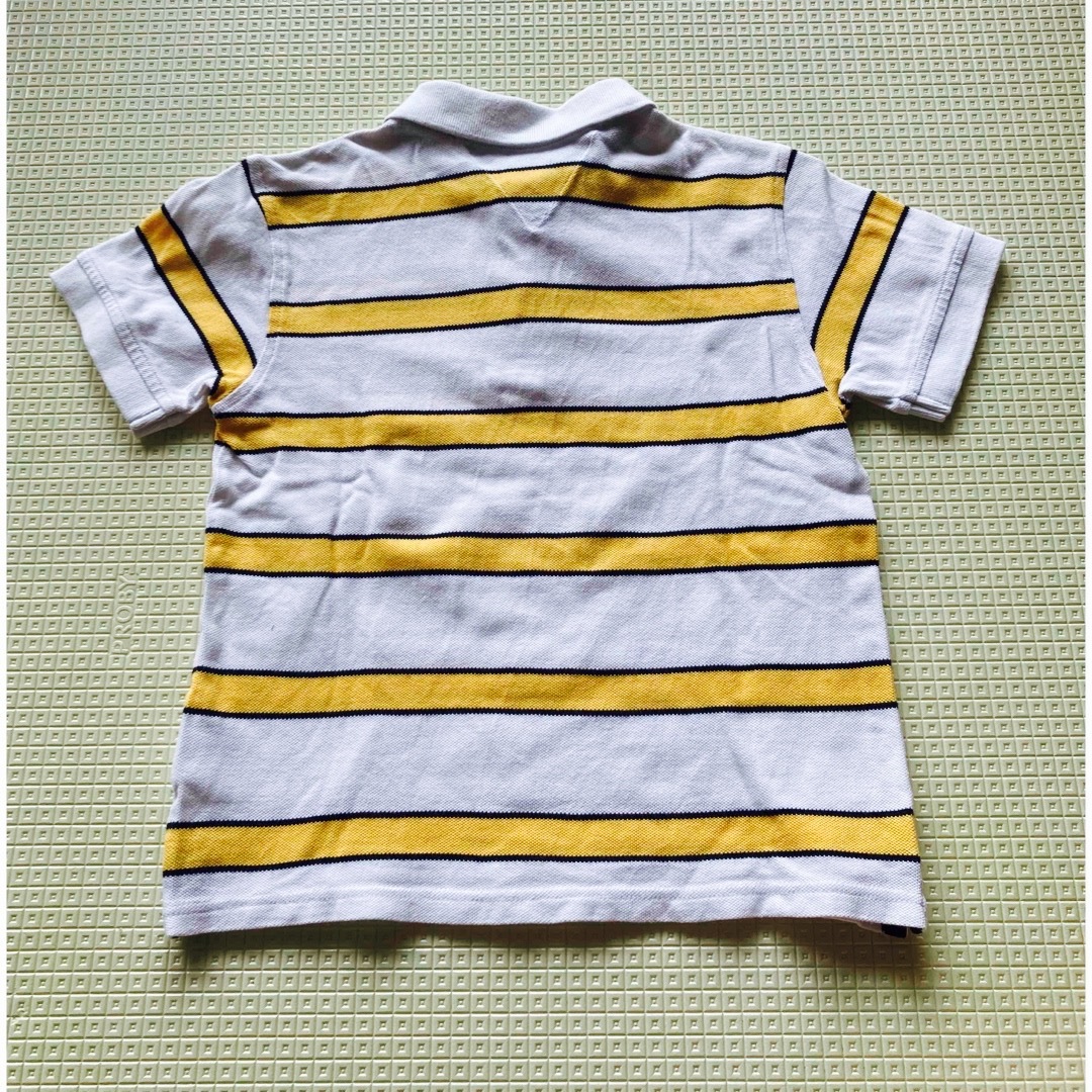 TOMMY HILFIGER(トミーヒルフィガー)のポロシャツ　120cm 半袖 キッズ/ベビー/マタニティのキッズ服男の子用(90cm~)(Tシャツ/カットソー)の商品写真