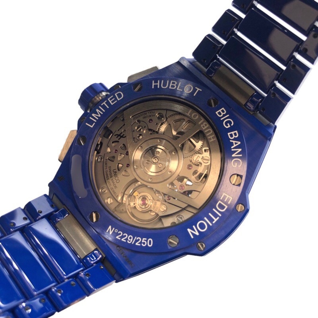 ウブロ HUBLOT ビックバンジーンズ 301.CI.2770.NR.JEANS セラミック 自動巻き メンズ 腕時計