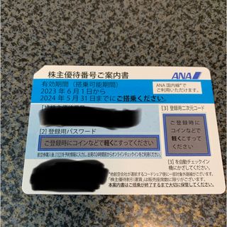 エーエヌエー(ゼンニッポンクウユ)(ANA(全日本空輸))のANA 株主優待券　1枚(航空券)