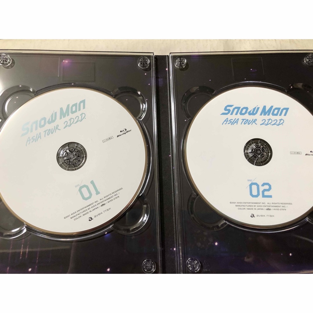 Snow Man ASIA TOUR 2D.2D. (初回盤) Blu-ray