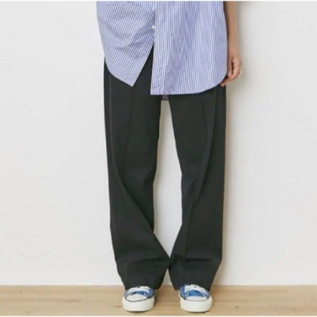 THE SHINZONE TRACK BOY PANTS M ブラック