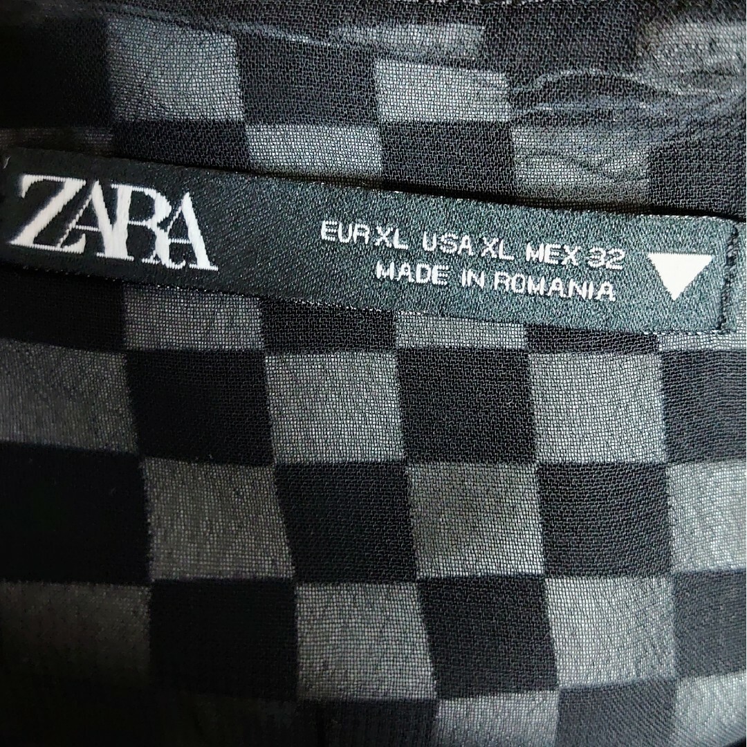 ZARA(ザラ)のZARA ブロックワンピース レディースのワンピース(ひざ丈ワンピース)の商品写真