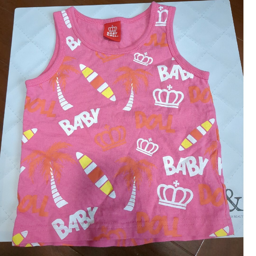 BABYDOLL  タンクトップ キッズ/ベビー/マタニティのキッズ服女の子用(90cm~)(Tシャツ/カットソー)の商品写真