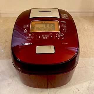 トウシバ(東芝)の真空IHジャー炊飯器 TOSHIBA 東芝 RC-10VRJ 5.5号炊き(炊飯器)