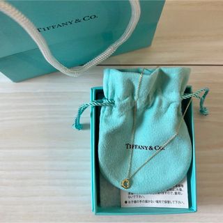 ティファニー(Tiffany & Co.)のtiffany オープンハート ネックレス Sサイズ(ネックレス)