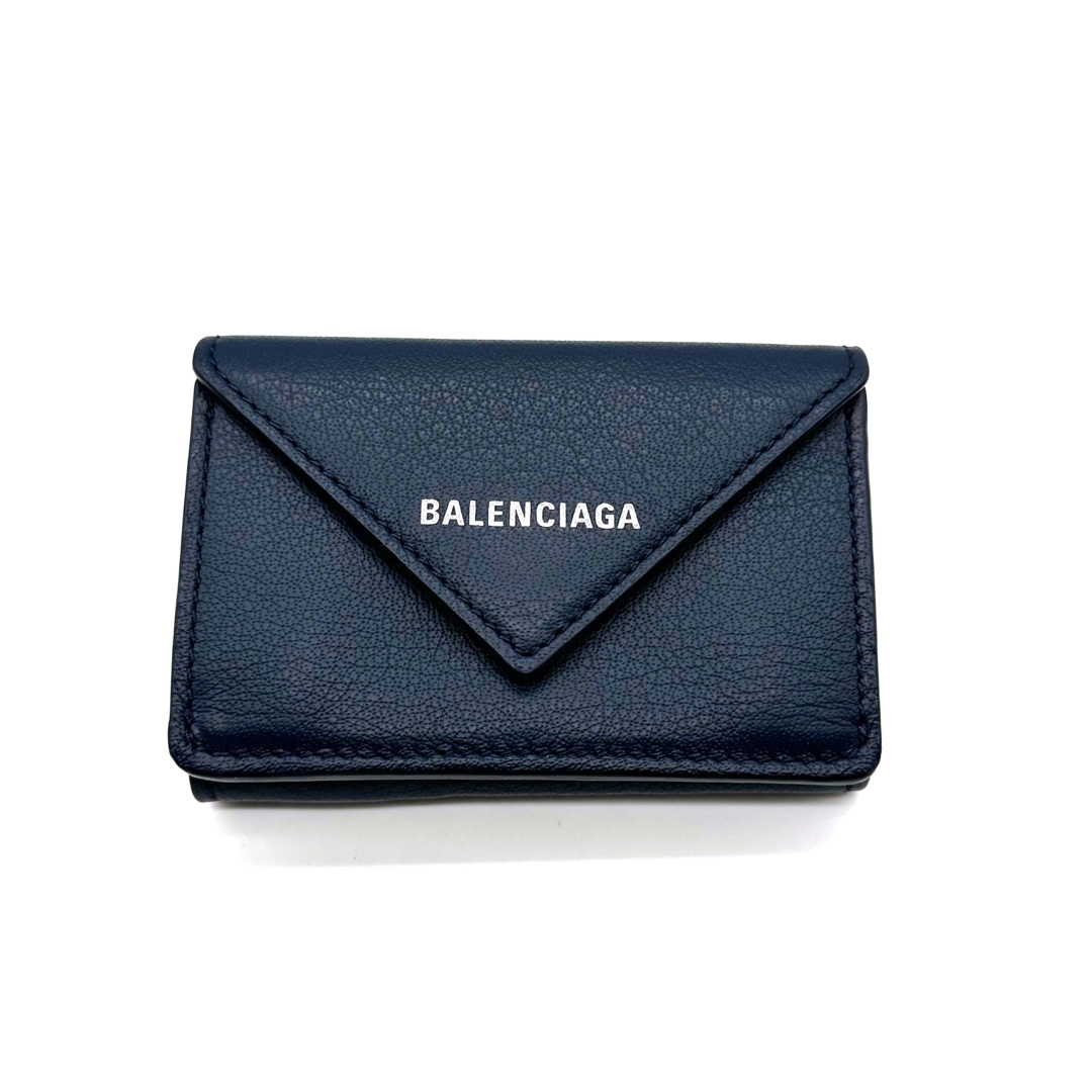 Balenciaga(バレンシアガ)の【美品】バレンシアガ ペーパーミニ コンパクトウォレット 三つ折り財布  メンズのファッション小物(折り財布)の商品写真