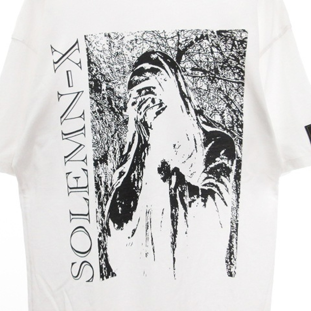 RAF SIMONS - ラフシモンズ 22SS SOLEMN-X オーバーサイズTシャツ 半袖