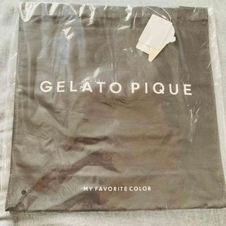 ジェラートピケ(gelato pique)のGELATO PIQUE ジェラピケ トートバッグ ブラック(トートバッグ)