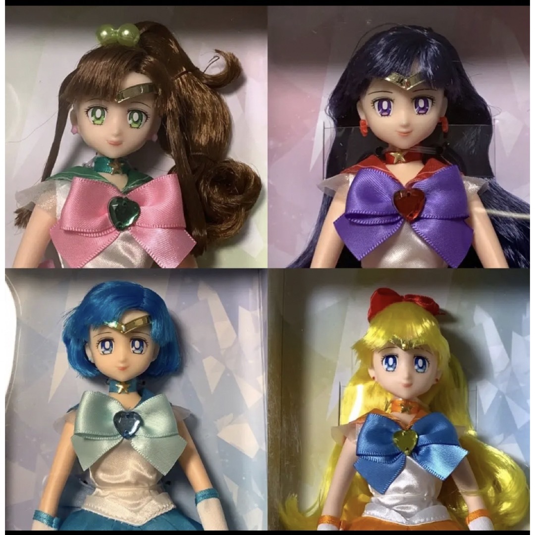 セーラームーン　ドール　ヴィーナス　マーキュリー　マーズ　ジュピター　人形 1