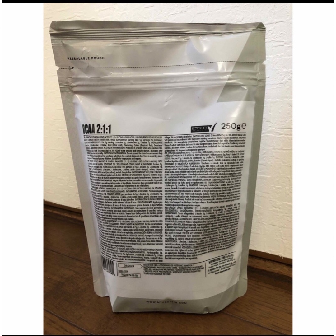 MYPROTEIN(マイプロテイン)のマイプロテイン　BCAA  250g  グレープ 食品/飲料/酒の健康食品(アミノ酸)の商品写真