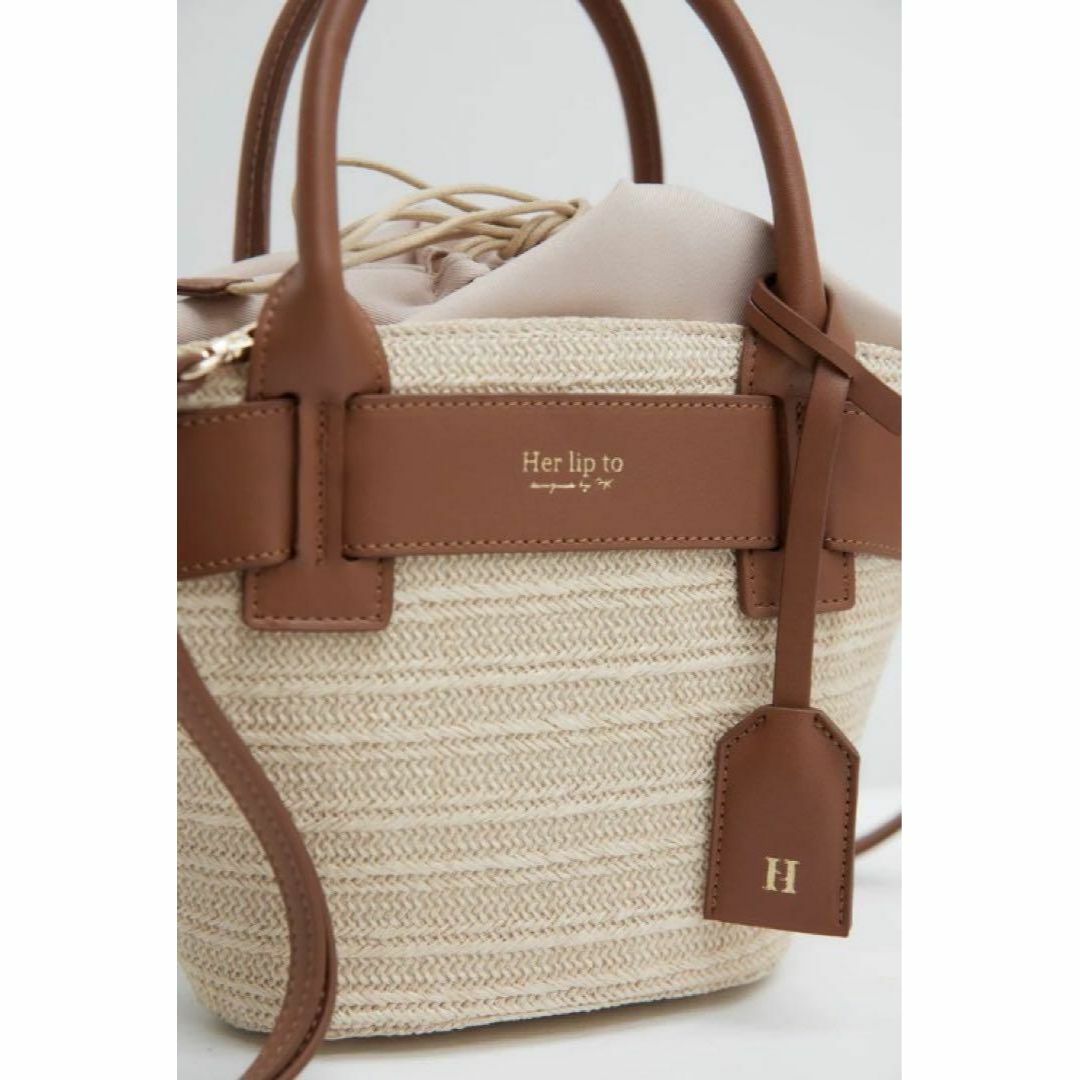 Her lip to Palma Mini Tote Bag brownの通販 by たろ's shop|ラクマ