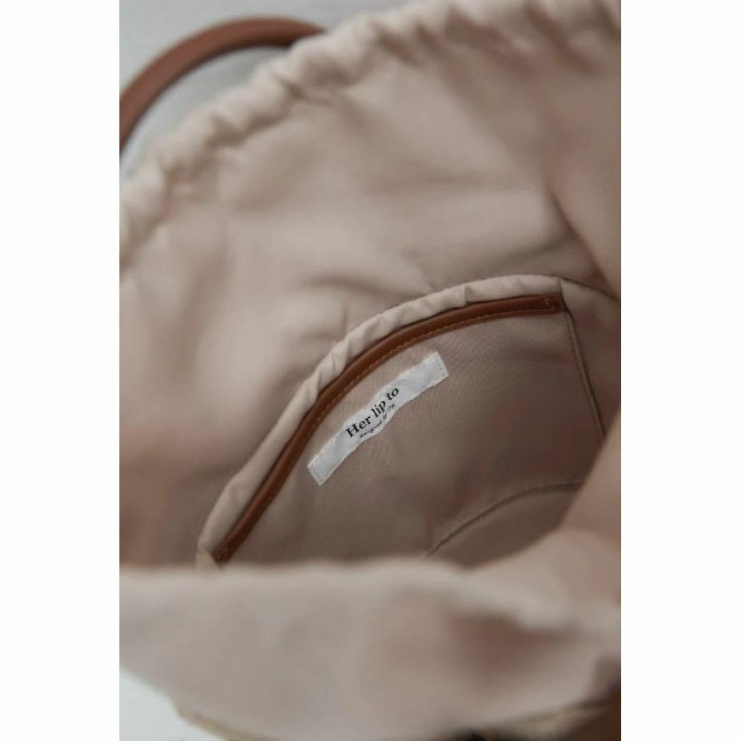 Her lip to Palma Mini Tote Bag brownの通販 by たろ's shop|ラクマ
