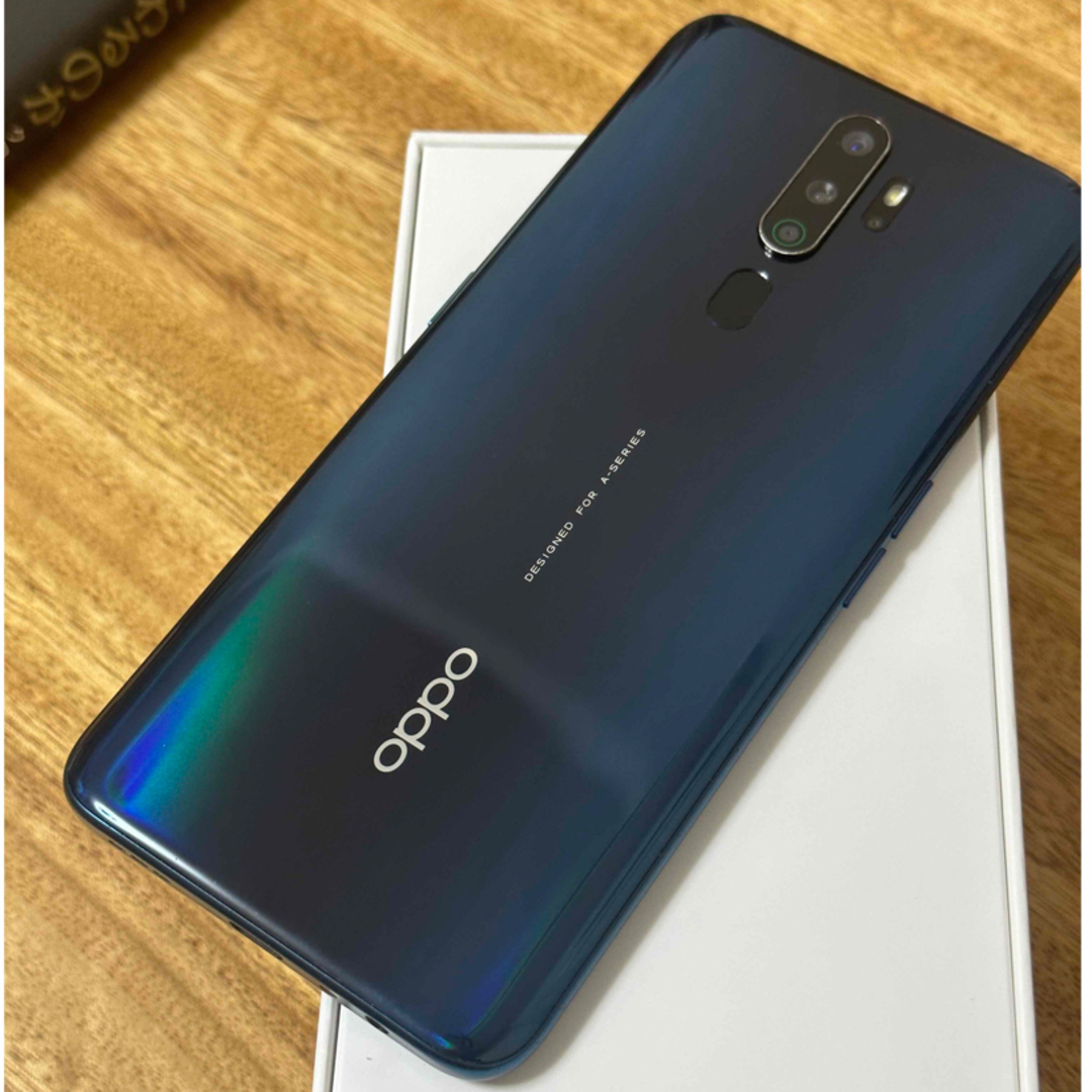 OPPO(オッポ)の【中古】OPPO A5 2020 グリーン 4GB/64GB  スマホ/家電/カメラのスマートフォン/携帯電話(スマートフォン本体)の商品写真