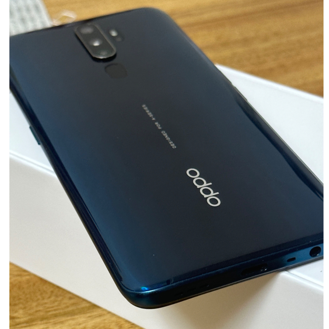 OPPO(オッポ)の【中古】OPPO A5 2020 グリーン 4GB/64GB  スマホ/家電/カメラのスマートフォン/携帯電話(スマートフォン本体)の商品写真