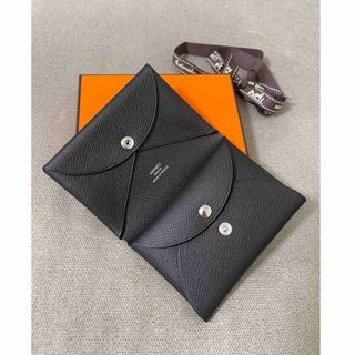 エルメス(Hermes)の最終値下げ！【新品未使用】エルメス カルヴィデュオ ブラック 黒 財布(財布)