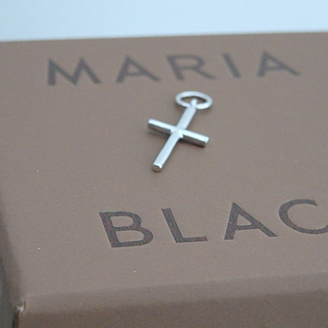 【新品】定価6,600円　MARIA BLACK　GEORGE　シルバー