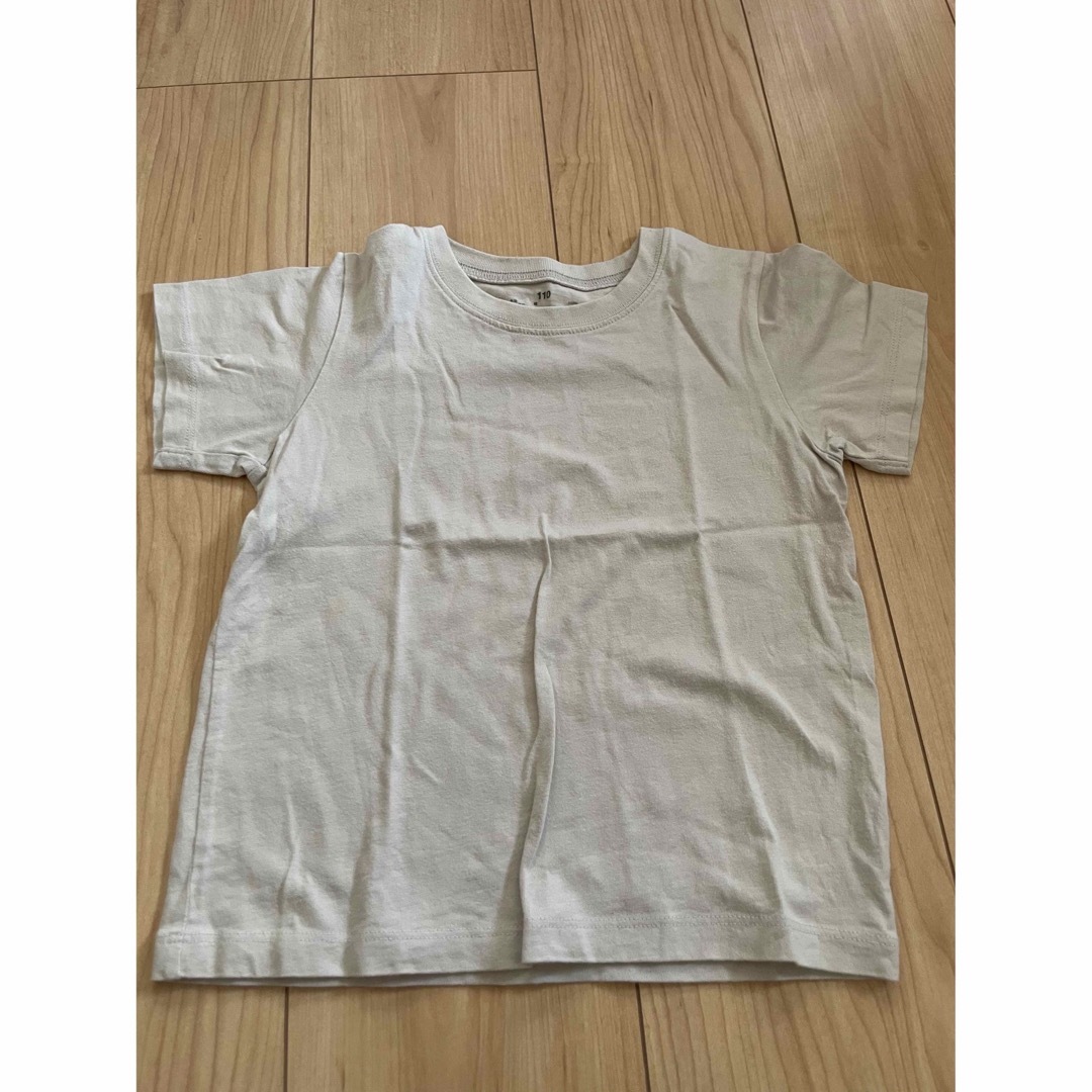 無印良品　Tシャツ　110サイズ　グレー | フリマアプリ ラクマ