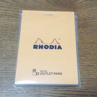 ロディア(RHODIA)の【ノベルティ】RHODIA ロディア ブロックメモ(ノート/メモ帳/ふせん)