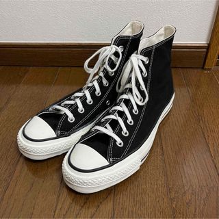 コンバース(CONVERSE)のconverse made in japan ブラック　ハイカット(スニーカー)