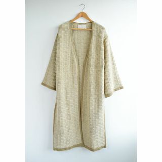 新品 定価2万2000円 TODAYFUL ニット ジャガード ガウン 36 新品 定価2万2000円 TODAYFUL ニット ジャガード ガウン 36