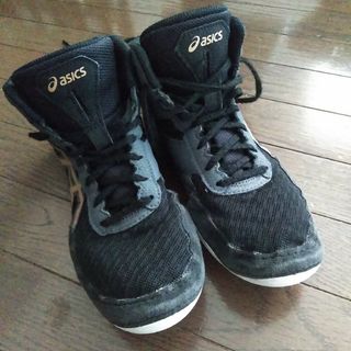 アシックス(asics)の【値下げ】キッズ レスリングシューズ 22㌢(その他)