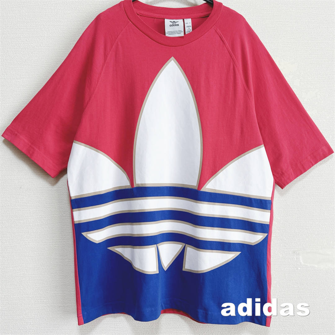 adidas(アディダス)の【adidas】アディダス ビックトレフォイル Tシャツ メンズのトップス(Tシャツ/カットソー(半袖/袖なし))の商品写真