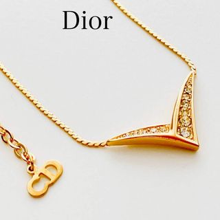 クリスチャンディオール(Christian Dior)のクリスチャン ディオール dior ネックレス ペンダント ゴールド(ネックレス)