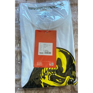 キューン(CUNE)の新品　CUNE キューン　XL　Tシャツ　北斗の拳　JAGI's Face　黄色(Tシャツ/カットソー(半袖/袖なし))