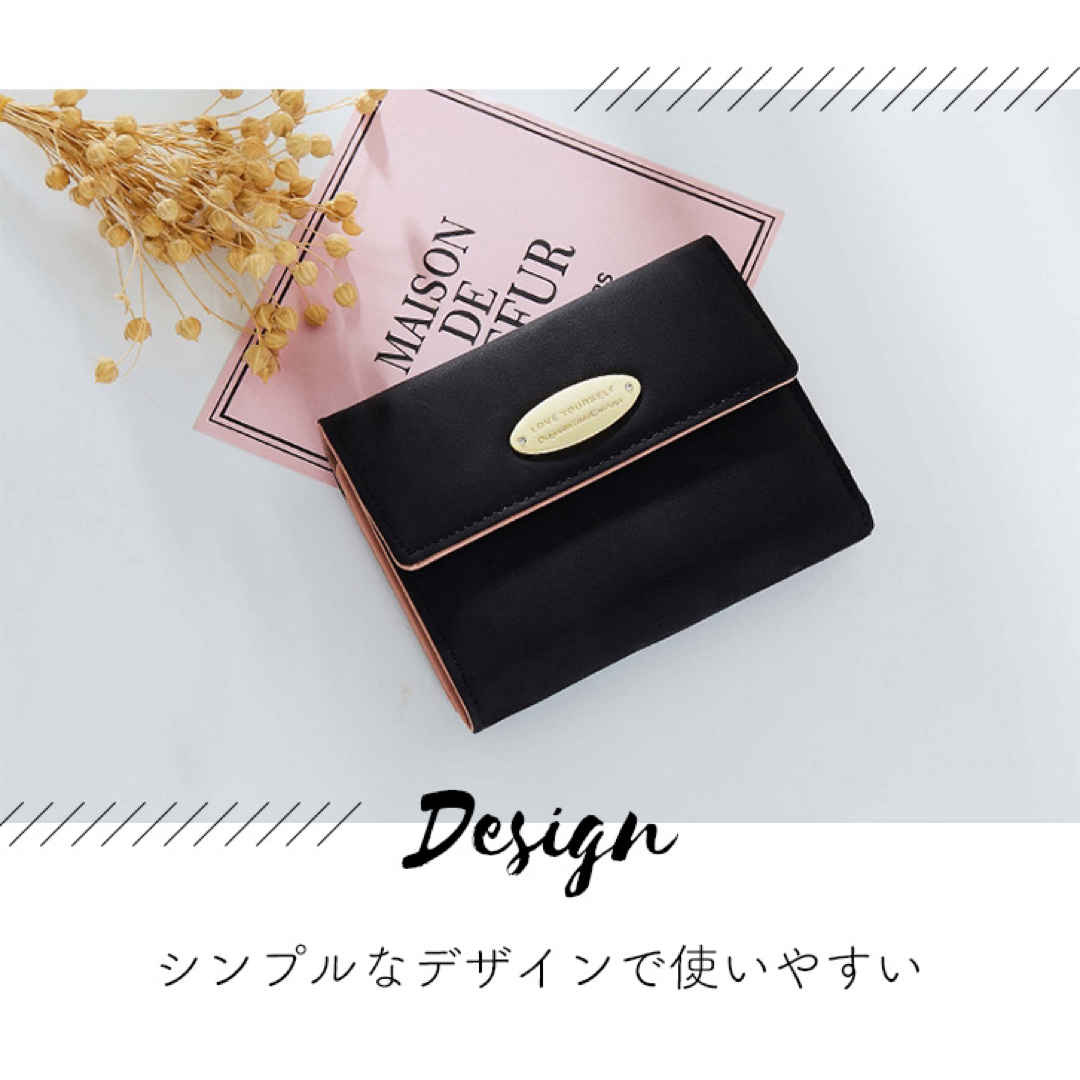 ❣️週末SALE❣️ レディース 三つ折り財布 レディースウォレット メンズのファッション小物(折り財布)の商品写真